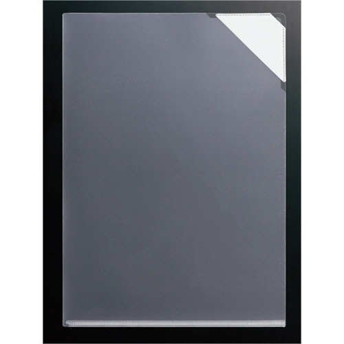 ｸﾘﾔｰﾎﾙﾀﾞｰ(K2) 脱落防止ｽﾄｯﾊﾟｰ付き A4 透明 1ﾊﾟｯｸ(10枚)画像