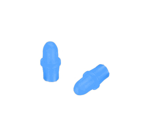 微量定量点滴びん用 チップ 3mL用 青 1箱（100個入）