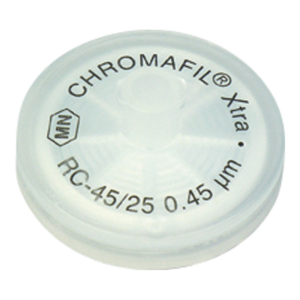 シリンジフィルター（セルロース・CHROMAFIL）0.45um φ13mm 透明 100個入画像