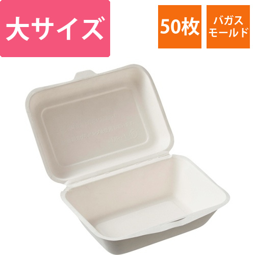 バガスモールドパック　1パック(50枚)画像