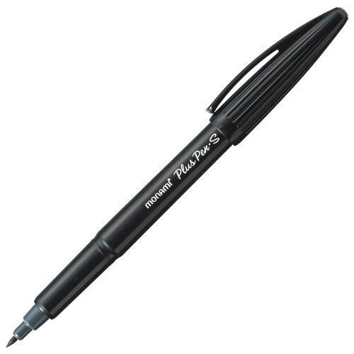 水性ｻｲﾝﾍﾟﾝ Plus Pen･S 極細 黒 1ｾｯﾄ(12本)