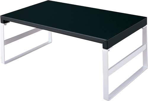 机上台　ハイタイプ　幅３９０ｍｍ　黒画像