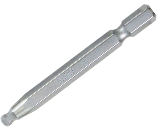 テーパーヘッド六角棒ビット　4mm×65画像