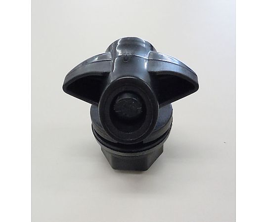 [EA917AA-23用]交換用蛇口 商品の上部がクローズアップされ、ホース接続口とノブが見える状態