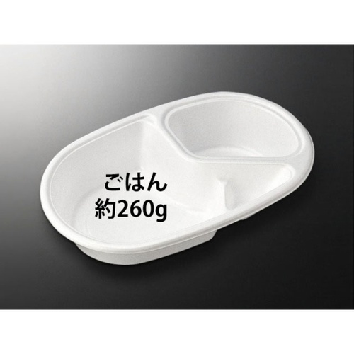 中央化学 カレー容器 CF カレー No.1 白 本体画像