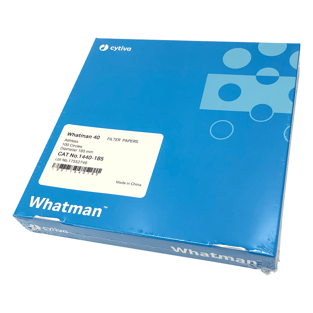 定量濾紙　円形No.40　18.5cm　100枚入画像