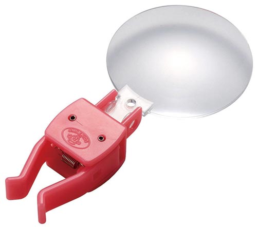 ゆびさきのルーペ　ピンク画像