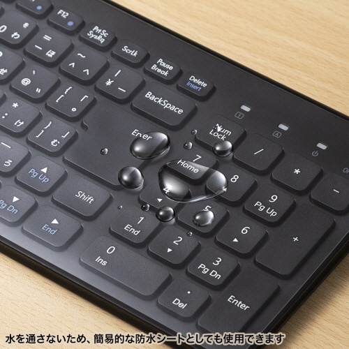 キーボードマルチカバー　520×250mm　1枚 表面に軽やかなテクスチャが施された、明るい色合いのマルチカバーが広げられた状態