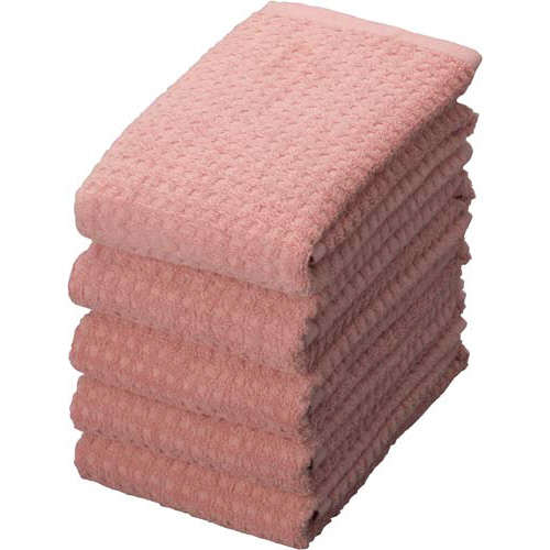 今治タオルブランドフェイスタオル　ピンク５枚入×３画像