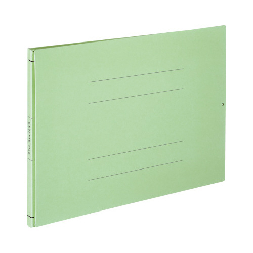 ガバットファイル（活用・紙製）Ａ４ヨコ　緑画像