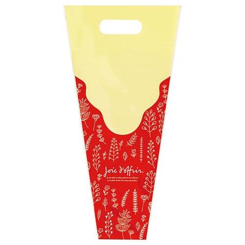 ラッピング用品 NBO-BOP1 ナチュラルボタニカルOPPギフトバッグ-1(50枚) ヘッズ画像