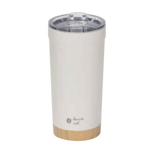 タンブラー バリスタリッチ 真空蓋付タンブラー 550ml オフホワイト画像