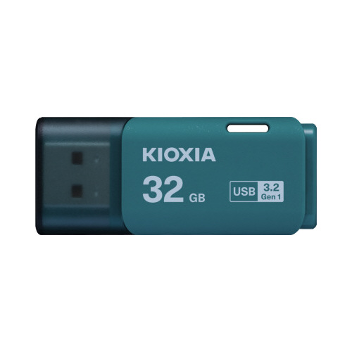 ＵＳＢキャップ式ライトブルー３２ＧＢ画像