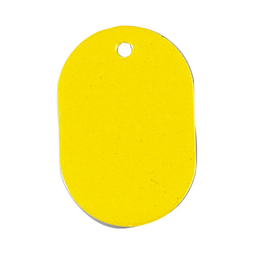 番号札　小　無地　１０個入　黄画像