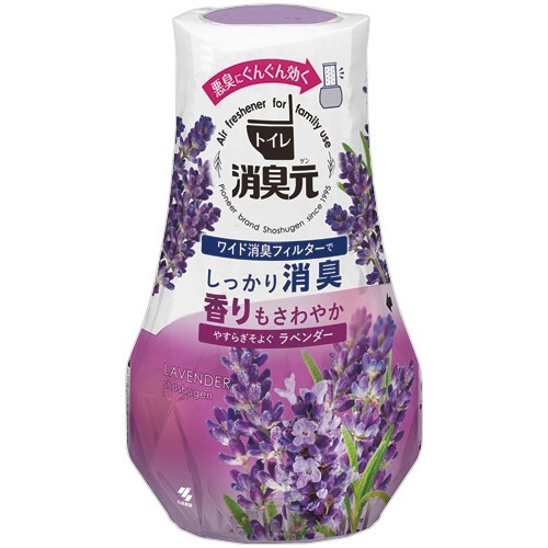 トイレの消臭元 やすらぎそよぐラベンダー 400mL 1個画像