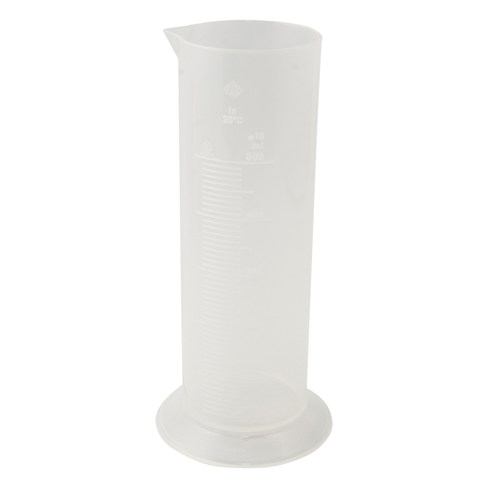PPメスシリンダー（ショートサイズ）　500mL画像