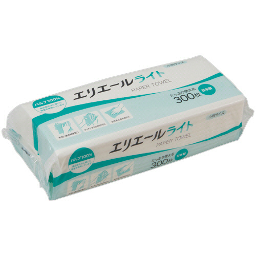 ｴﾘｴｰﾙ ﾊﾟﾙﾌﾟﾍﾟｰﾊﾟｰﾀｵﾙﾗｲﾄ ｴｺﾉﾐｰ 300枚 1ﾊﾟｯｸ画像