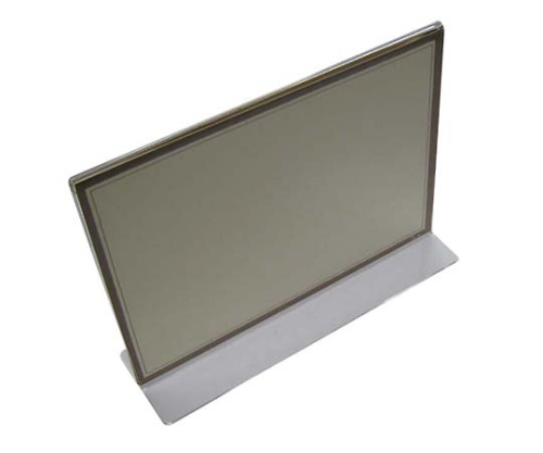 えいむ T型 クリア メニュースタンド TS-102 中画像