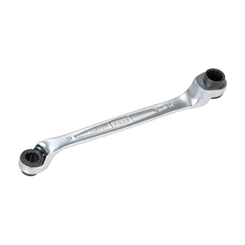 両頭ﾗﾁｪｯﾄめがねﾚﾝﾁ 75度 対辺寸法 13×17 全長245mm 1個画像