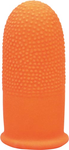指サックＭ　オレンジ　１０個入×１０画像