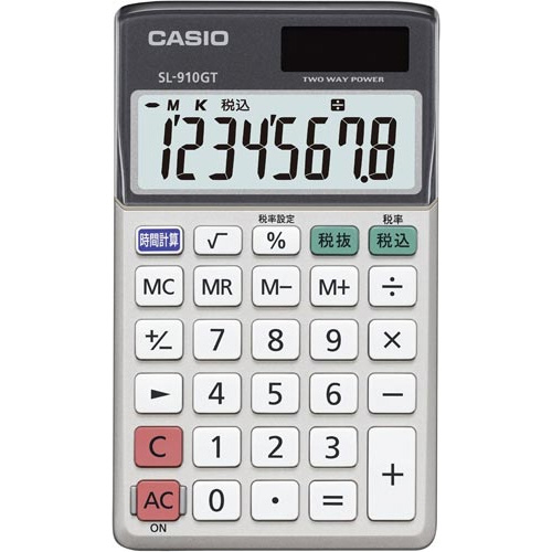 グリーン購入法適合電卓　SL-910GT-N画像