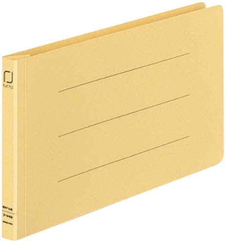 統一伝票用フラットファイルＢ４・１／３横　黄１０冊画像
