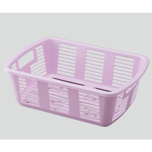脱衣カゴ　ラベンダーピンク画像
