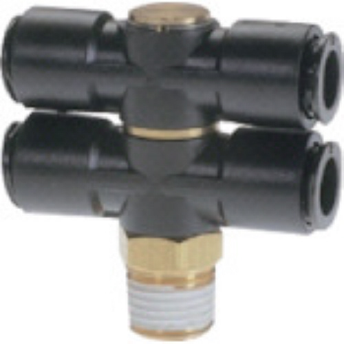 ﾌｼﾞﾀﾞﾌﾞﾙﾊﾞﾝｼﾞｮｰ(樹脂) 6mm R1/4 1個画像