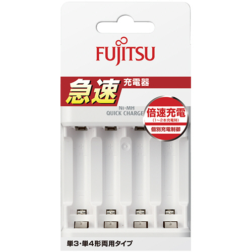 富士通 ﾆｯｹﾙ水素電池専用 急速充電器 単3形･単4形用 1個画像