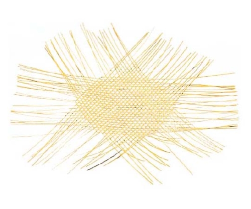 竹 丸型 魚ムシ網画像