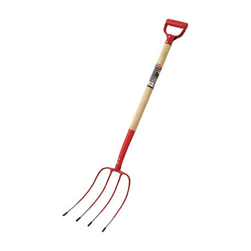 ﾎｰｸ 木柄 4本爪 1本画像