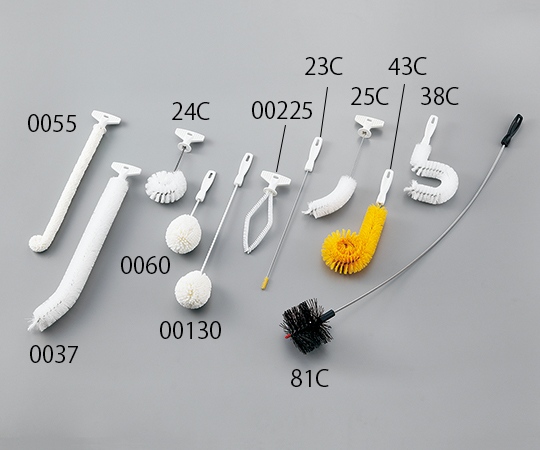 洗浄ブラシ(丸底フラスコ用) 310×115×208mm画像