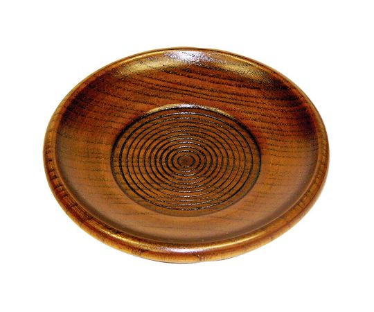 3.5玉渕茶托　目摺り