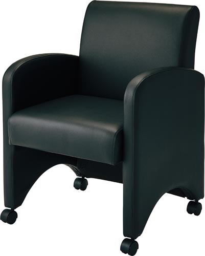 ネクシス応接会議ソファ　ブラック