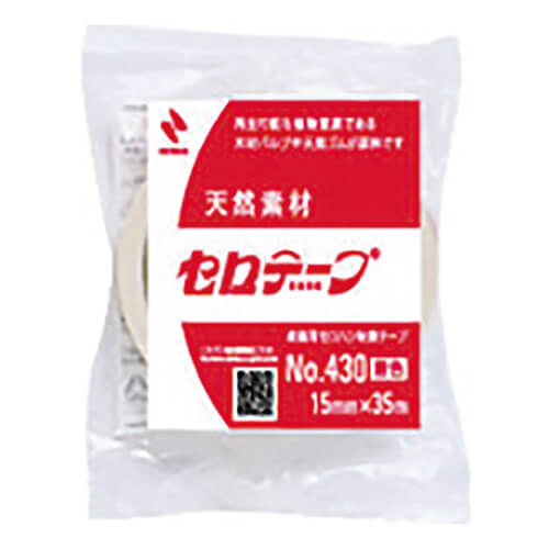 ニチバン セロテ－プ着色白4305T 15mm×35m 4305T15画像