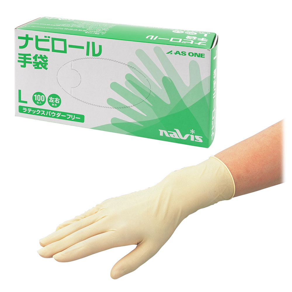 ナビロール手袋　L　100枚入り画像