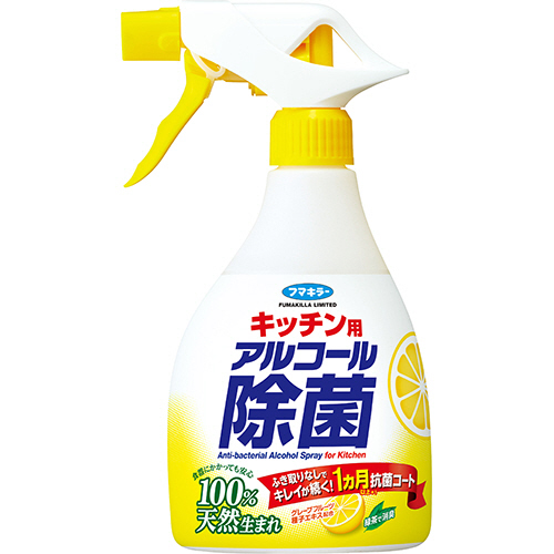 ｷｯﾁﾝ用 ｱﾙｺｰﾙ除菌ｽﾌﾟﾚｰ 本体 400mL 1本画像
