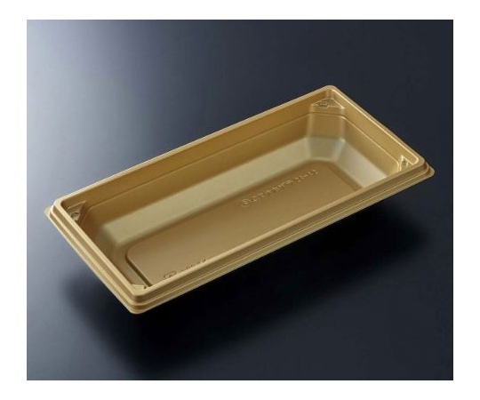 どんぶり容器 CT中皿 21-12 金-BK 800枚画像