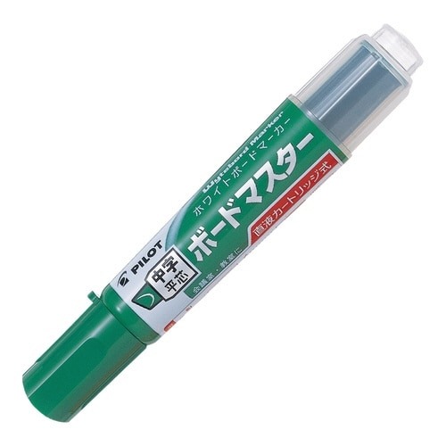 ボードマーカー　ボードマスター　中字平芯　緑