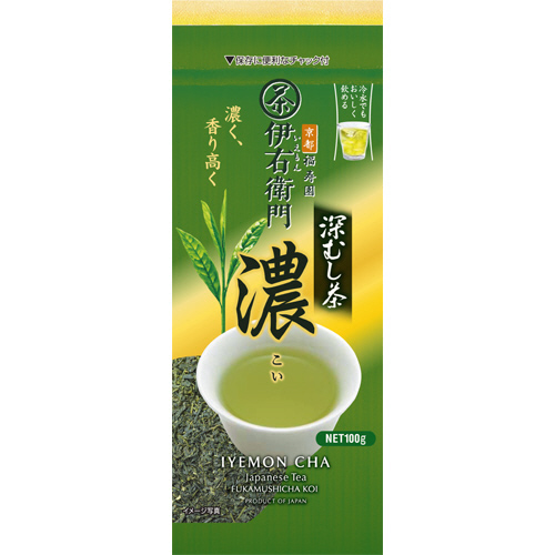 伊右衛門 濃 深むし茶 100g 1袋画像