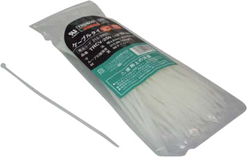 ケーブルタイ幅３．６×２０３　最大結束φ５５標準型