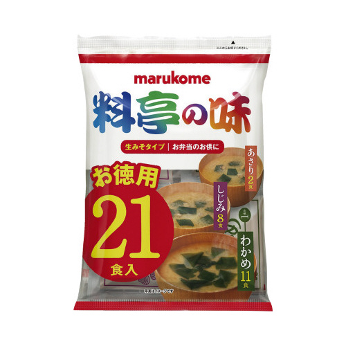 即席生みそ汁　お徳用　２１食入×３