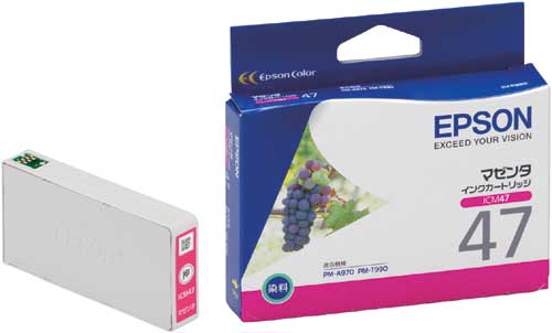 純正インク　ＩＣＭ４７　マゼンタ画像