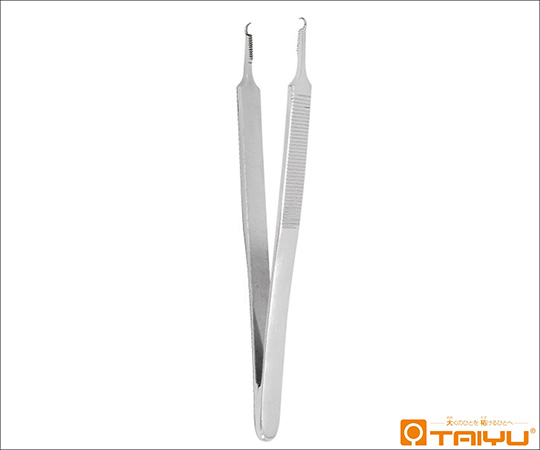 冨士森式フックピンセット 併式 ダボ無 全長13cm画像