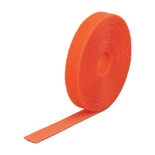 ﾏｼﾞｯｸ結束ﾃｰﾌﾟ 両面 ｵﾚﾝｼﾞ 20mm×25m 1巻画像