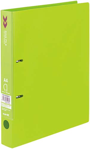 Ｄリングファイル＜Ｋ２＞背幅３６ｍｍ黄緑×１０画像