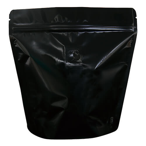 コーヒーのパッケージに！インナーバルブ付なのでガスによる破裂防止に