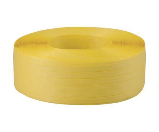 手締用PPバンド　15.5mmX1000m巻　黄画像
