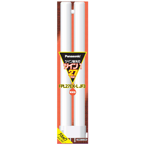 ﾂｲﾝ蛍光灯 ﾂｲﾝ1 27W形 電球色 1個画像