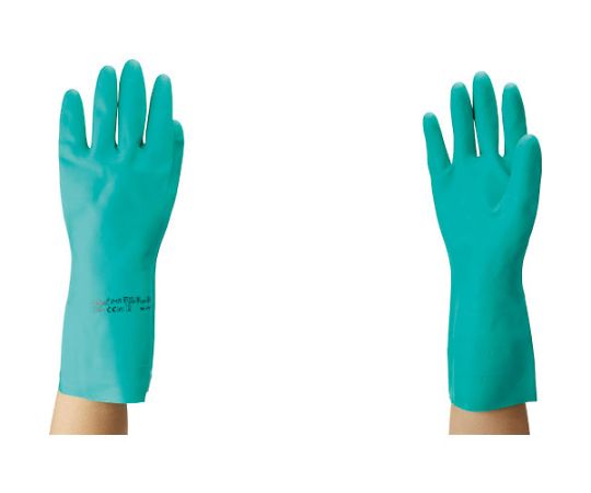 耐油・耐薬品ニトリル手袋　アルファテック　ソルベックス　中厚手　37-175　Mサイズ